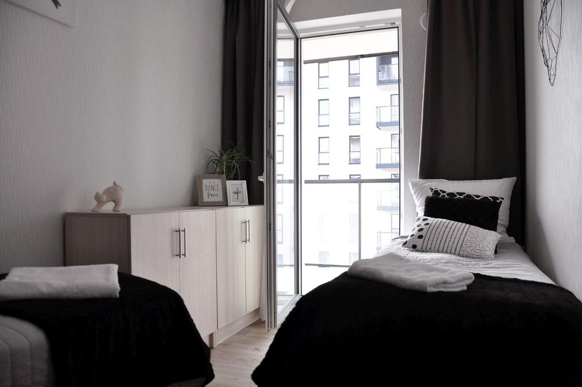 Q Apart Grand - Klimatyzowane 3 Pokojowe Apartamenty Przy Manufakturze Z Garazem Gratis, Fv Lodz (Lodz) Luaran gambar